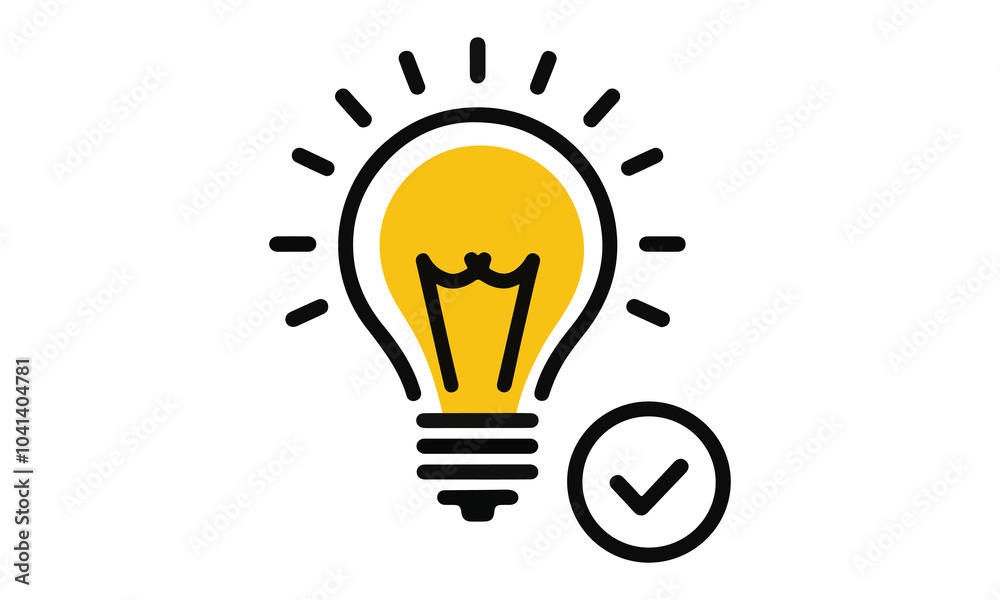 light bulb icon. Lamp line icon set. Idea lamp icon collection. Flat style light bulb icon. Lamp line icon set. Idea lamp icon collection. Flat style
