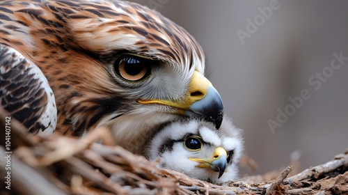 様々な野生動物の母と子供 photo