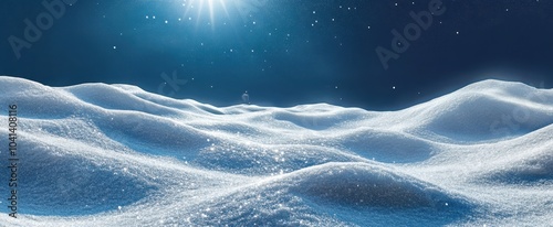 The Snowy Winter Landscape