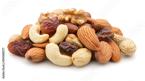 A nutritious blend of nuts and dried fruits a delicious and healthy snack option for any occasion