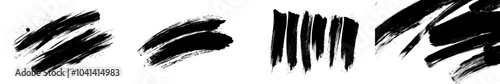 Modern black hand drawn lash scribble texture swatch for fashion cosmetic makeup design. Mascara eyelashes brush stroke makeup isolated on white background.