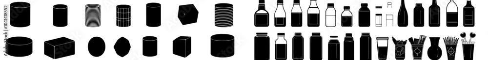 Modern set of cork icons. Wine illustration sign collection. The cork symbol or logo. Modern set of cork icons. Wine illustration sign collection. The cork symbol or logo.