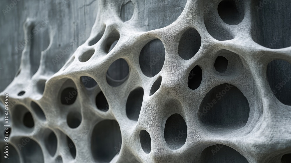 Futuristic bio cement with organic cellular structures and osteons matrix Futuristic bio cement with organic cellular structures and osteons matrix