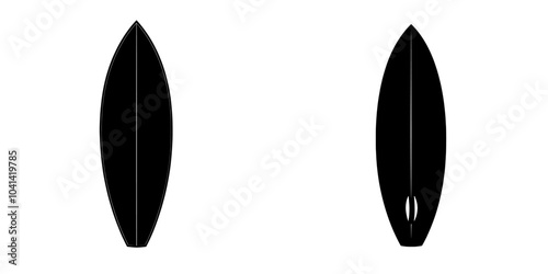 Modern surfing icon. Surfing illustration sign. Surf riding symbol.