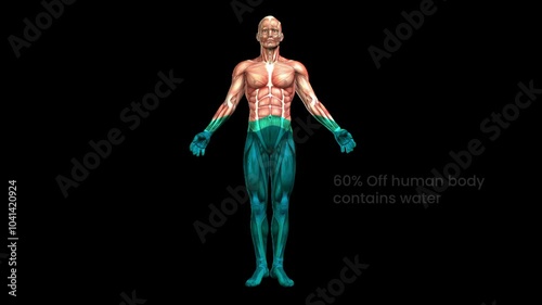 Sixty  Percent of a Human Body is Water. 