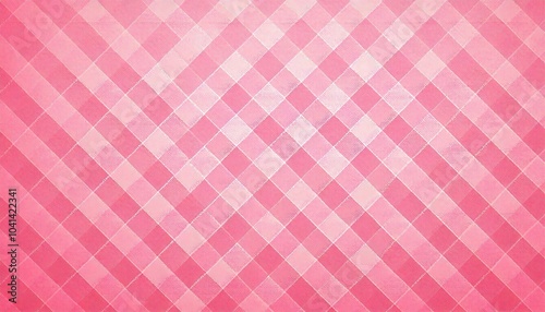 seamless pattern pink check 