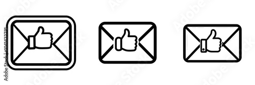 Modern design illustration template of a bad feedback message