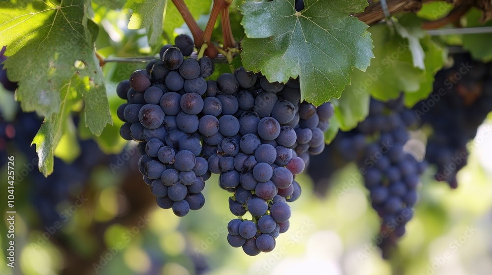 The vines have reached full maturity and are ready for harvest The vines have reached full maturity and are ready for harvest