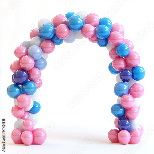 Festive Balloon Archway For Special Occasions