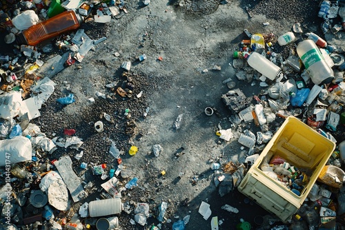 Plastic Waste: A Visual Reminder of Environmental Pollution