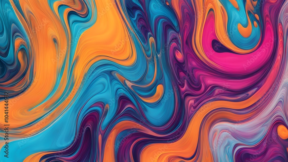 Dynamic Explosion of Rich and Vivid Colors in an Abstract Swirling Pattern, Creating a Fluid Movement that Combines Artistic Expression with a Captiv (53) Dynamic Explosion of Rich and Vivid Colors in an Abstract Swirling Pattern, Creating a Fluid Movement that Combines Artistic Expression with a Captiv (53)
