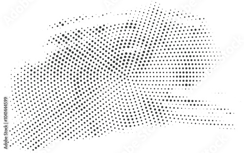 Black and white grunge halftone pattern texture background
