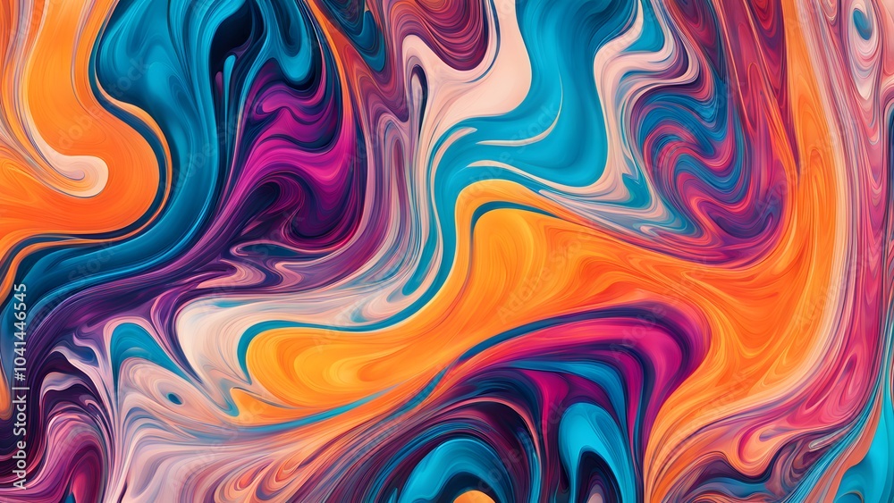 Dynamic Explosion of Rich and Vivid Colors in an Abstract Swirling Pattern, Creating a Fluid Movement that Combines Artistic Expression with a Captiv (66) Dynamic Explosion of Rich and Vivid Colors in an Abstract Swirling Pattern, Creating a Fluid Movement that Combines Artistic Expression with a Captiv (66)