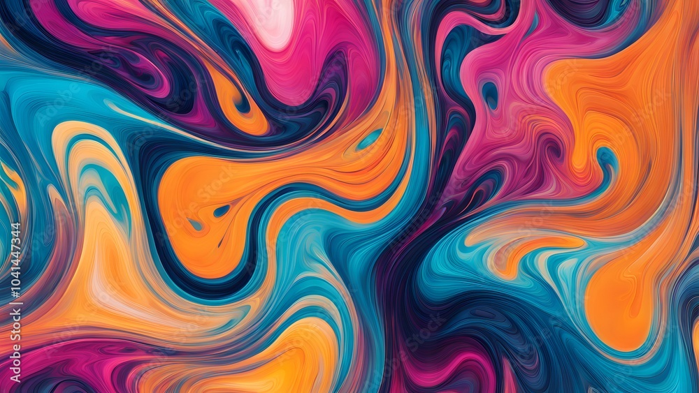 Dynamic Explosion of Rich and Vivid Colors in an Abstract Swirling Pattern, Creating a Fluid Movement that Combines Artistic Expression with a Captiv (75) Dynamic Explosion of Rich and Vivid Colors in an Abstract Swirling Pattern, Creating a Fluid Movement that Combines Artistic Expression with a Captiv (75)