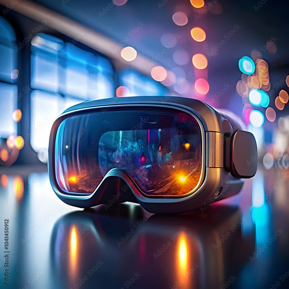 Soft Abstract Virtual Reality Glasses Surgical Setting Bokeh Background Innovation Copy Space VR Surgical Training Photo Stock Concept Soft Abstract Virtual Reality Glasses Surgical Setting Bokeh Background Innovation Copy Space VR Surgical Training Photo Stock Concept