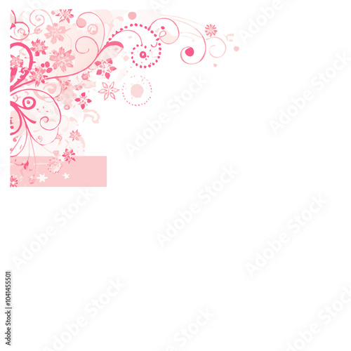 Beautiful Abstract Floral Background Design