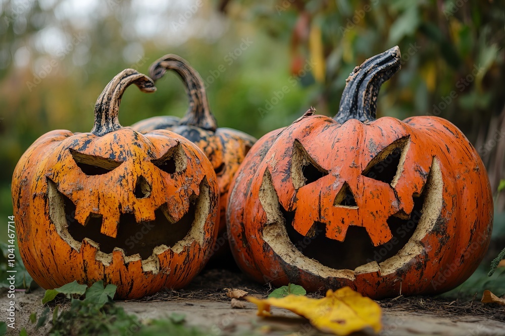 pumpkin for halloween. Halloween Jack O Lantern background