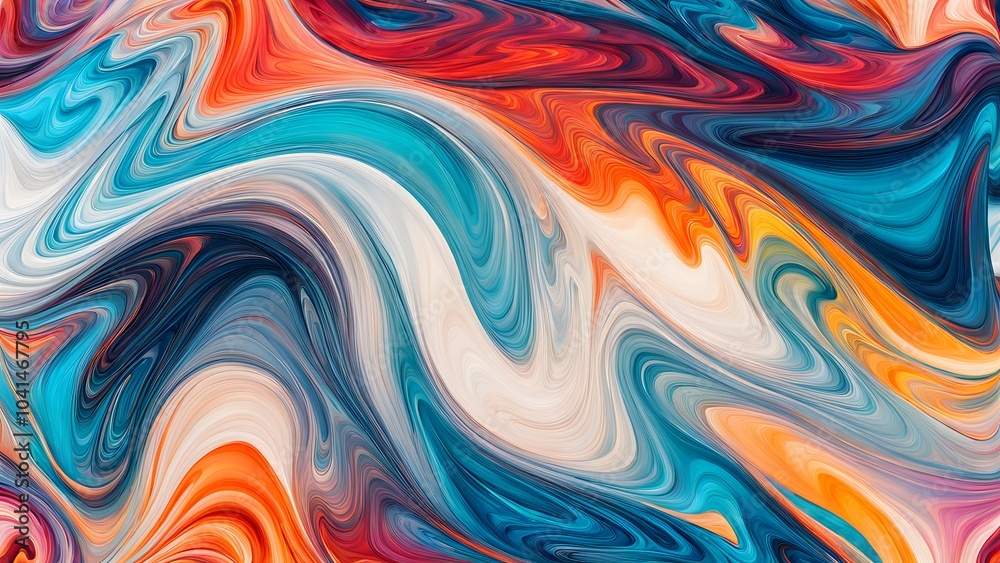 Immersive Abstract Fluid Art Featuring a Beautifully Chaotic Mix of Swirling Colors, Blending Fiery Reds, Cool Blues, and Bright Oranges into a Stunn (94) Immersive Abstract Fluid Art Featuring a Beautifully Chaotic Mix of Swirling Colors, Blending Fiery Reds, Cool Blues, and Bright Oranges into a Stunn (94)