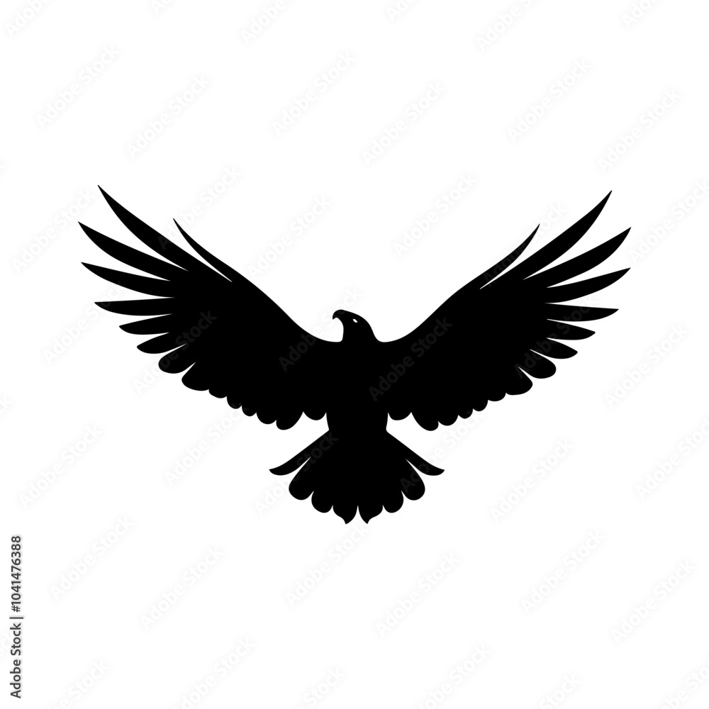 Obraz premium Silhouette of a Condor vector, Condor illustration