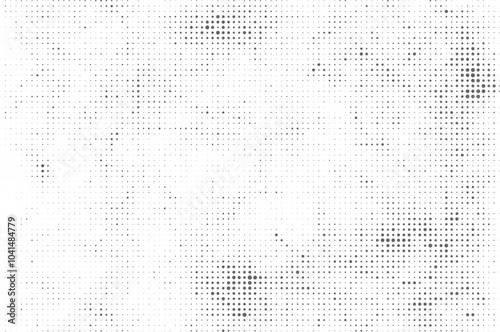 Black and white grunge halftone pattern texture background
