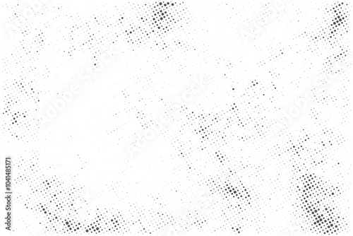 Black and white grunge halftone pattern texture background
