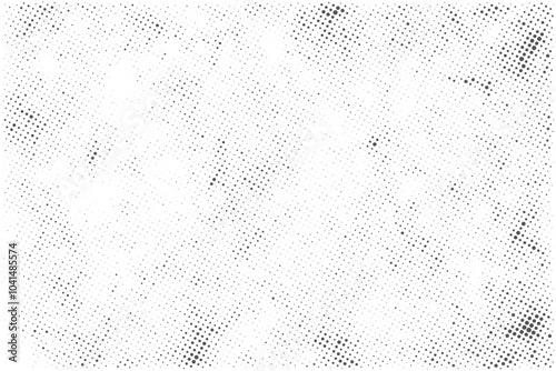 Black and white grunge halftone pattern texture background
