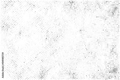 Black and white grunge halftone pattern texture background

