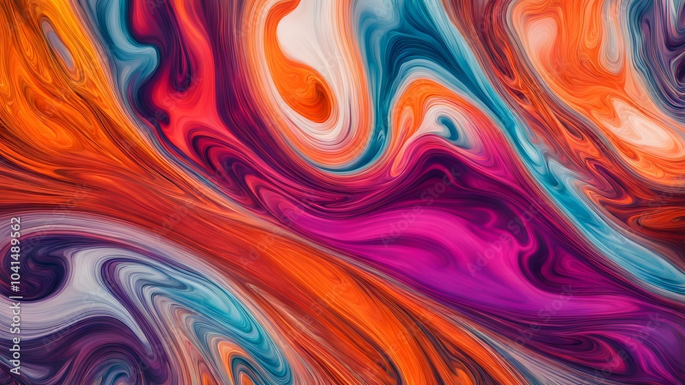Endless Waves of Colorful Swirls and Abstract Fluid Forms, Uniting Energetic Strokes and Soft Blends of Warmth and Coolness to Create a Visual Symphony of Motion (37) Endless Waves of Colorful Swirls and Abstract Fluid Forms, Uniting Energetic Strokes and Soft Blends of Warmth and Coolness to Create a Visual Symphony of Motion (37)