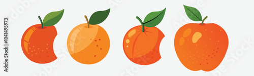 Apple Vector | Simple Fruit Illustration for Healthy, Nature, and Food-Themed Design Projects