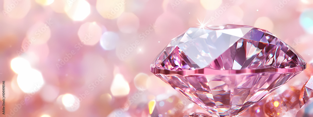 Flawless Pink Diamond with Luminous Glow