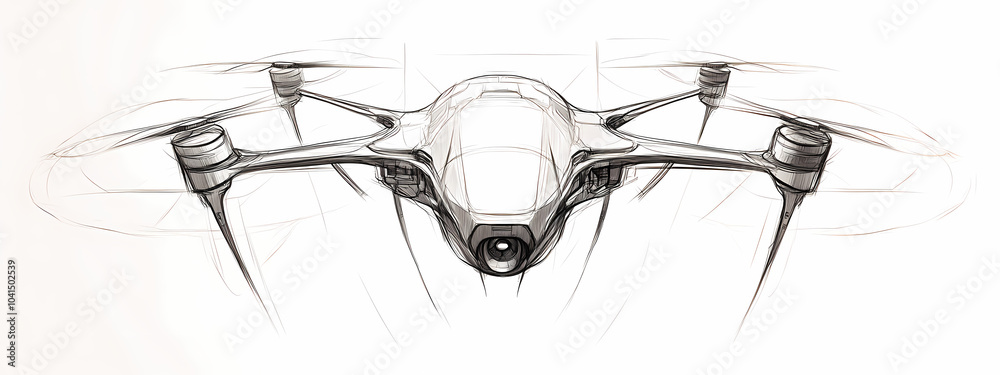 High-Tech Drone Conceptual Design High-Tech Drone Conceptual Design