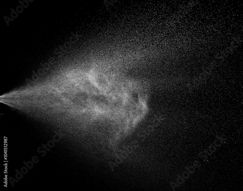 spray water drop droplet steam fog air