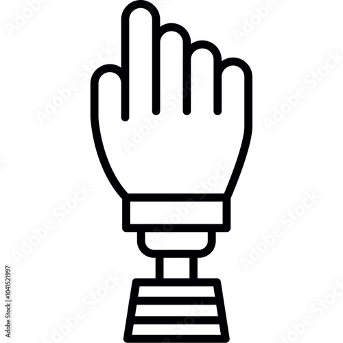Prosthetic Hand Icon