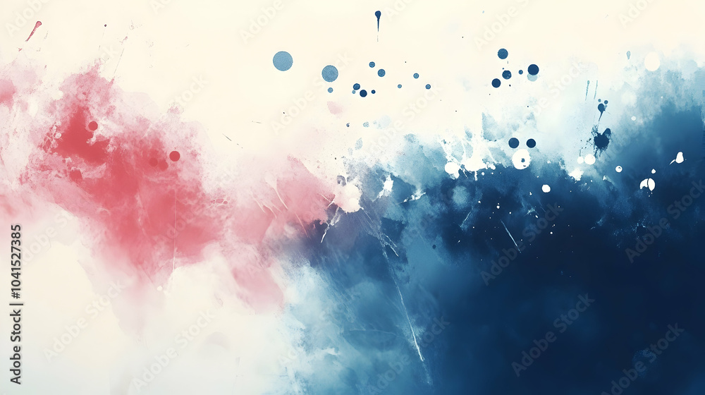 Fototapeta premium Abstract background with blots -
