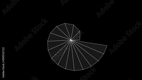 Animation of theodorus spiral photo