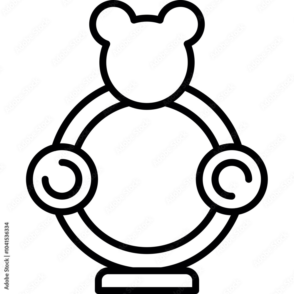 Teething Ring Icon Teething Ring Icon