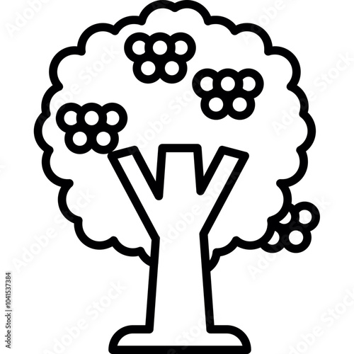 Rowan Tree Icon