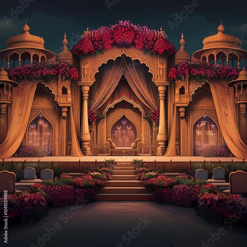 Indian Wedding Stage
