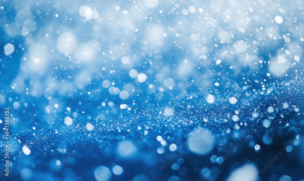 Snow background blue. Christmas snowfall with defocused flakes. Winter concept with falling snow. Holiday texture and white elements Snow background blue. Christmas snowfall with defocused flakes. Winter concept with falling snow. Holiday texture and white elements