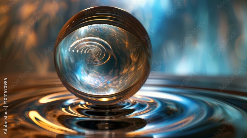 A mirror reflects your image back but with a slight delay as if mirroring the uncertain nature of the quantum world. A mirror reflects your image back but with a slight delay as if mirroring the uncertain nature of the quantum world.