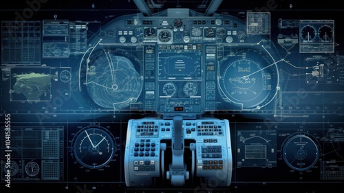 Airplane Cockpit Instruments