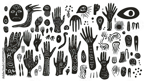 Background Doodles Variety of styles