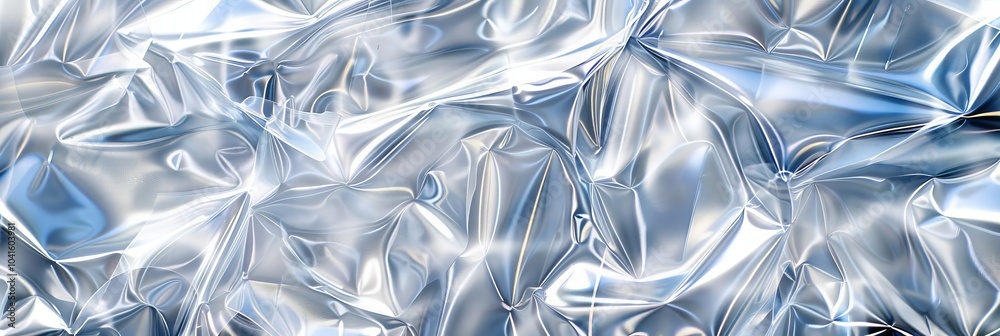 Abstract background of crumpled white and blue fabric. Abstract background of crumpled white and blue fabric.