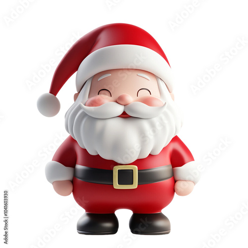 Cute Santa Claus Character.かわいいサンタクロースキャラクター