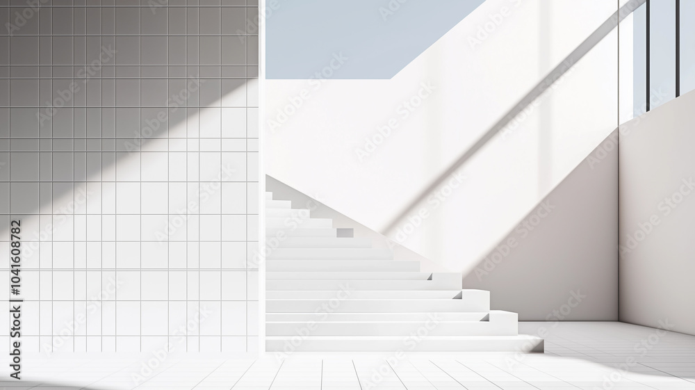 Obraz premium 3d render of a corridor