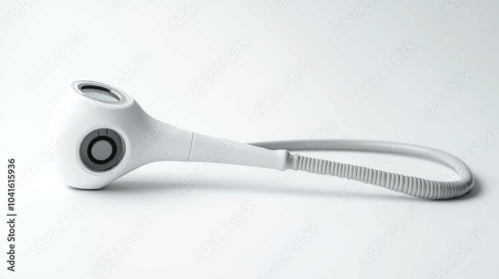 White Digital Thermometer with Flexible Neck White Digital Thermometer with Flexible Neck