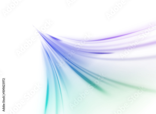 Lines in the shape of a comet against a dark background. Illustration of high speed concept. Motion light effect for banners. Fast speed car. Curved light trail stretched upward.