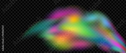 Background of an explosion of colorful smoke clouds.Multicolor fog with blue and yellow particles.Explosions of color powder.