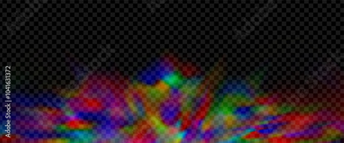 Background of an explosion of colorful smoke clouds.Multicolor fog with blue and yellow particles.Explosions of color powder.