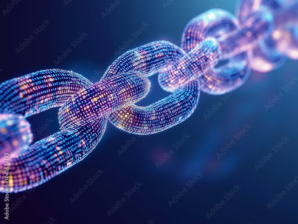 Blockchain network and finance technology visualized as interconnected digital assets and smart contracts blocks. Blockchain network and finance technology visualized as interconnected digital assets and smart contracts blocks.